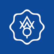 BZW-Logo in weiß auf blauem Hintergrund